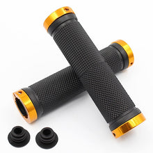 Load image into Gallery viewer, 2pcs/1 Pair Mountain Road Cycling Bike Bicycle MTB Handlebar Cover Grips Smooth Soft Rubber Anti-slip Handle Grip Lock Bar End