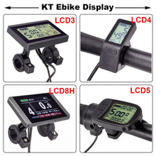 Load image into Gallery viewer, E Bike Lcd Display KT LCD8H LCD3 LCD4 LCD5 Ebike Display for KT Controller 24V 36V 48V E-Bike Display Electric Bike Accessories
