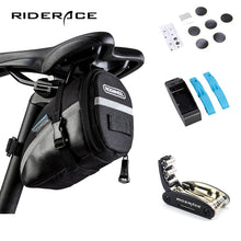 Load image into Gallery viewer, Bicycle Repair Tools Kits Saddle Bag Cycling Seat Pack MTB Bike Accessories Multifunction Tool Inner Tire Patches Tire Lever Set
