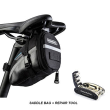 Load image into Gallery viewer, Bicycle Repair Tools Kits Saddle Bag Cycling Seat Pack MTB Bike Accessories Multifunction Tool Inner Tire Patches Tire Lever Set
