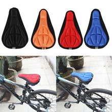 Load image into Gallery viewer, 3D Soft Cycling Bicycle Bike Cover Saddle Breathable Mat Cushion Seat Gel Cushion Soft Pad Bicycle Bike Accessories

