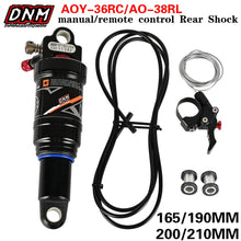 Load image into Gallery viewer, DNM AOY-36RC Mountain Bike bicycle mtb Air Rear Shock With Lockout AO-38RL remote Wire/Hand control Rear Shock 165/190/200/210mm
