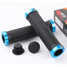 Load image into Gallery viewer, 2pcs/1 Pair Mountain Road Cycling Bike Bicycle MTB Handlebar Cover Grips Smooth Soft Rubber Anti-slip Handle Grip Lock Bar End
